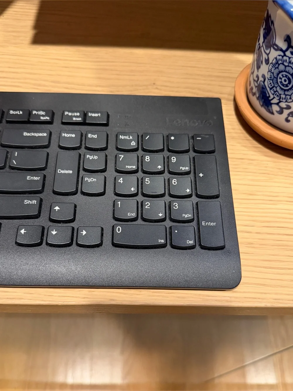 Lenovo Matte Black Keyboard